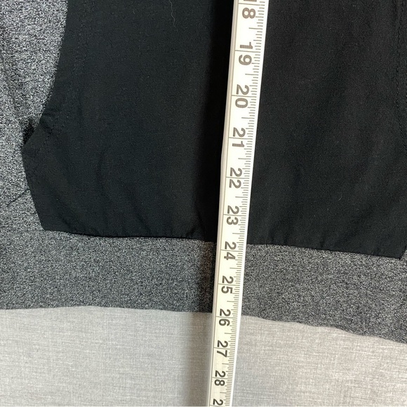 Bluenotes Hooded Long Sleeve Tee Sz Small Two Tone Gray Black - Picture 8 of 9
